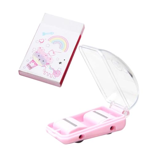 DOITOOL デスクトップ用消し屑収 滑らかローラー式卓上クリーナー 携帯便利な小型消しカス集塵器 オフィス 学校対応ペーパーセーフ