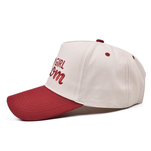 Image of Mommin Trucker Hat,Vintage Two-Tone Women's Baseball Cap with Mama Hat Mothers Day Great Gifts for Mom Wife Stepmom