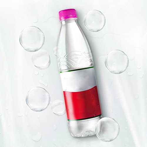Image of Healifty 100pcs water bottle caps beer bottle caps plastic DIY s scrapbook lid craft for kids decorative s DIY decorate puzzle toddler
