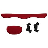 Champro Softball Fielder's Facemask Liner Pad, Scarlet (CM01LPSC)