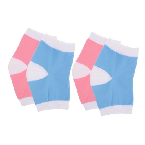 Healeved Men's/Women's Heel Protection Socks Moisturizer Gel Socks Breathable Mesh for Comfort