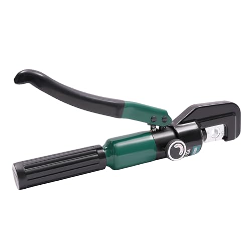 Crimpadora hidráulica de 6 T, 4 – 70 mm², para tubos de aluminio, tubos de plástico, tubos PEX, tubos multicapa, terminales desnudos