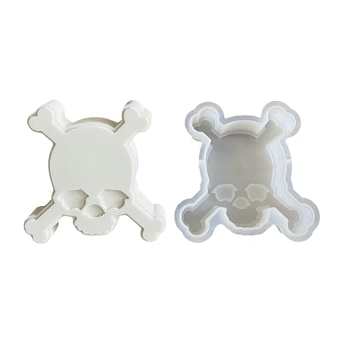 Moldes de silicona para Halloween, molde para tartas, figuras decorativas hechas a mano, moldes de yeso para plastilina, colgante de resina epoxi, jabón, chocolate, bombones