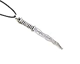 New 2024 Fashion Snow White Necklace Vintage Charm Once Upon A Time Dwarf Rumpelstiltskin Dagger Pendant Jewelry For Men Women Gifts Fashion Accessories Creative Gift