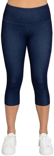 INTRO. Tummy Control High Waist Pull-On Capri Length Legging - Image 5