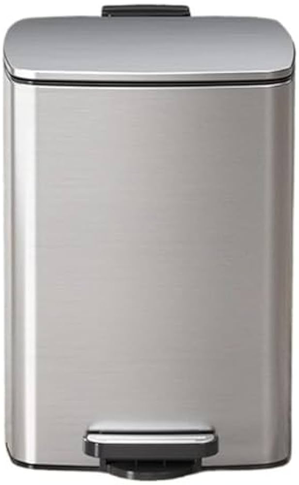 Amazon｜30L ステンレススチール スクエアペダルゴミ箱 蓋とインナー