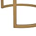 Amazon Brand – Rivet Nesting Side Table, Set of 2, Circular Modern, Marble and Gold