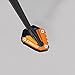 Modeer Compatible with 1290 Super Adventure S 2021-2024 Motorcycle CNC Support Extension Plate Kickstand Side Stand Pad 1290S 1290 ADV 1290adv s Accessories (black/orange)