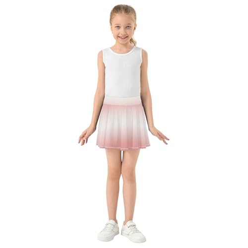 Toddlers Tennis Skirts Rose Gold Girls' Shorts Athletic Skorts Purple Butterfly Skirt 4t3