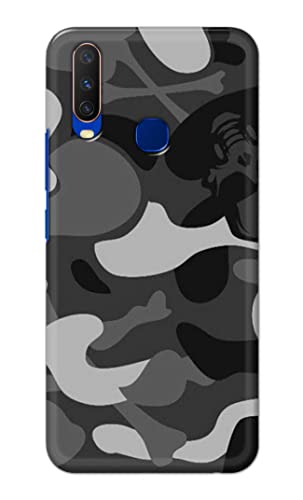 Image of Printed Hard Back Cover Case for Vivo Y15 | Vivo Y17 | Vivo Y11 | Vivo U10 | Vivo Y12 | Vivo Y12i Back Cover (Army Pattern) -702