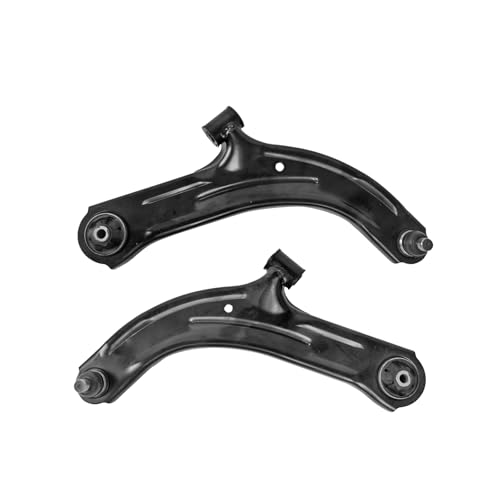FXiaoy 2pc 1* K620566 +1* K620567 Front Lower Control Arm with Ball Joint 2007 2008 2009 2010 2011 2012 for Nissan Cube Versa