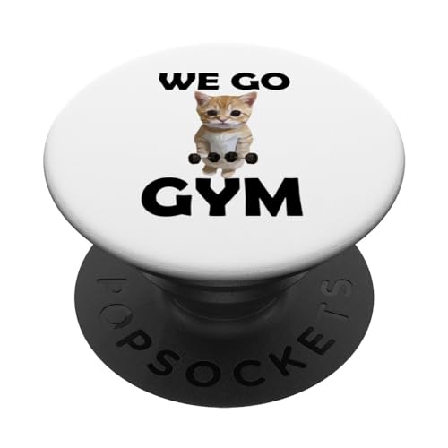 We Go Gym Jim Funny Bodybuilding Meme Lifting PopSockets PopGrip Intercambiabile