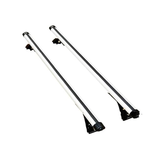 Barras Transversales Barras Cruzadas Universales para Techo Coche 2 Uds. 125cm Portaequipajes Portaequipajes Bicicletas Cesta Carga Caja Equipaje Techo Coche Baca Portaequipajes
