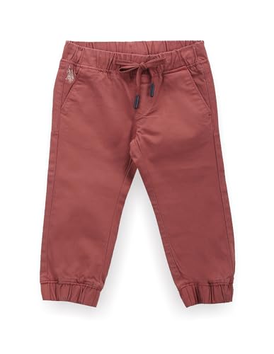 Image of U.S. POLO ASSN. Kids Slim fit Boys Cotton Trousers