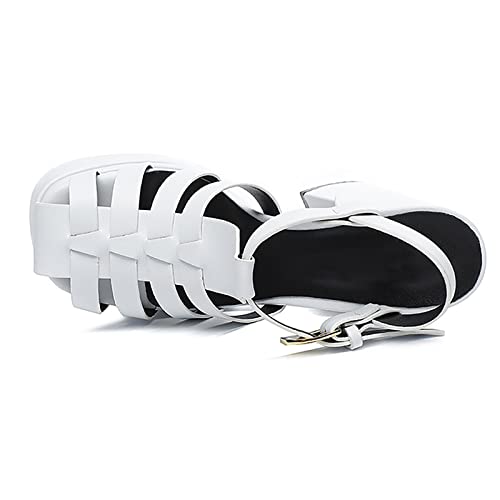Sandales à talons blocs et lacets pour mariage et soirées chic - 3