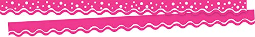Bordure tableau d'affichage rose vif Barker Creek déco classe et bureau 28m
