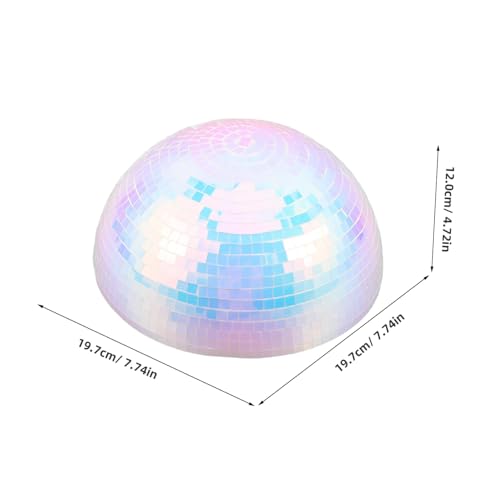 Bola espejada hemisférica Beavorty para decoración de fiestas, bodas y eventos, esfera reflectante de 20 cm miniatura 2