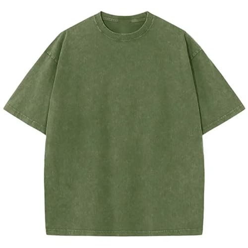 T-shirt col rond homme fini les hauts serrés avec notre coupe surdimensionnée