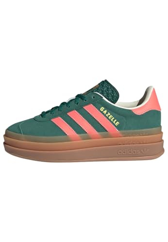 adidas Chaussures Gazelle Bold J Code JQ7408 Vert, Vert rose., 38 2/3 EU