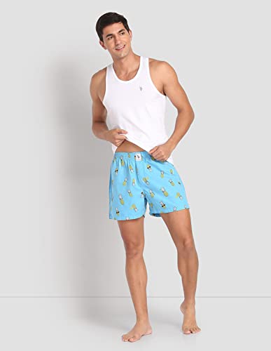 Image of U.S. Polo ASSN. Men's IYAC Back Pocket All Over Print Boxers - Pack of 1