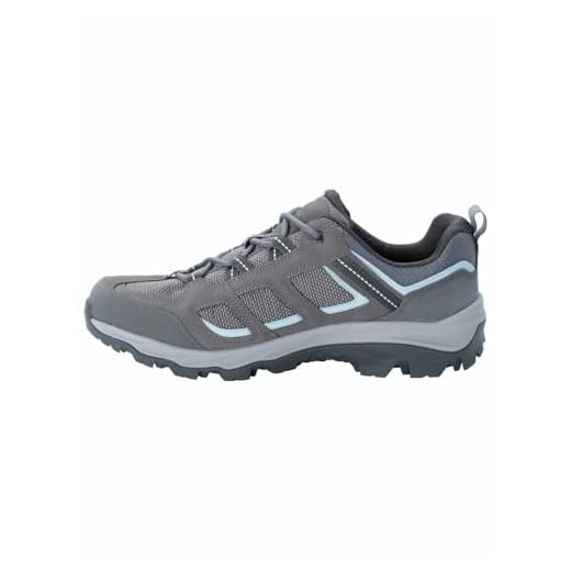 Damen Laufschuhe Turnschuhe Sportschuhe Sneaker Running Tennis Schuhe Freizeit Straßenlaufschuhe Fashion Leichtgewichts Atmungsaktiv Walkingschuhe Outdoor Fitness Jogging Sportsschuhe Schwarz 39 EU 6 Jack Wolfskin Damen Vojo 3 Texapore Low W Outdoorschuhe, Tarmac Grey/Light Blue, 39 EU