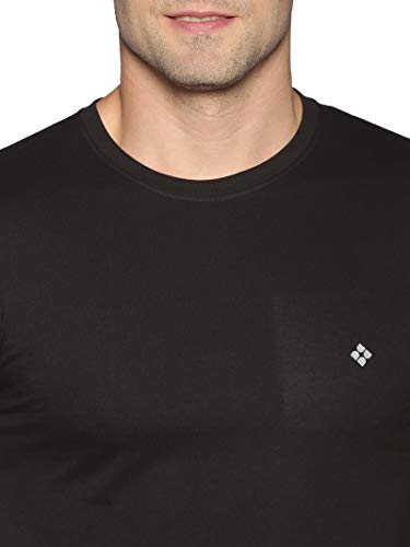 Image of Dollar Cotton Rich Fabric Solid Men's T-Shirt | Chest Logo Branding | Wide Array of Attractive Colours