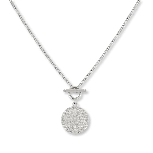 Collier femme anti-noircissement pendentif soleil étanche en acier inoxydable 316L
