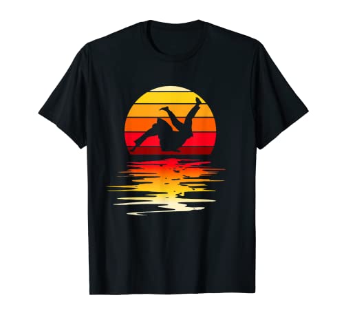 Jiu Jitsu Throw Sunset Cool Combat BJJ MMA Fighter Regalo Camiseta