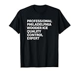 Professionnel Philadelphie Wooder Ice Quality Control Expert Philly Pennsylvania Liberty Bell Paysage urbain Skyline Centre City Hall Pride Fun Patriotique Vacances Souvenir Indépendance Ville de l'amour fraternel