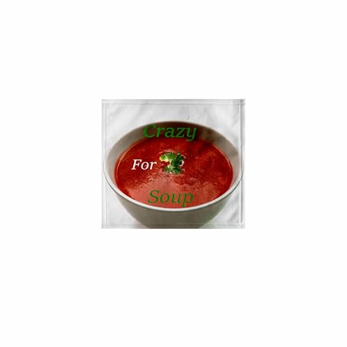 3dRose Bowl of Soup Photo with Crazy 11x12 Wash Cloth for Face and Body
