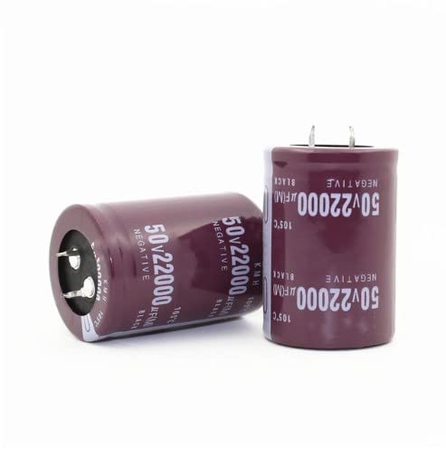 Condensateurs électrolytiques 50V 22000uF 35x50mm de haute capacité pour filtrage audio et alimentation
