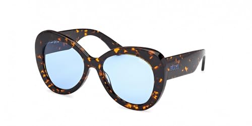 Emilio Pucci Ep0232 lunettes de soleil d'architecte italien et finitions luxe mixte