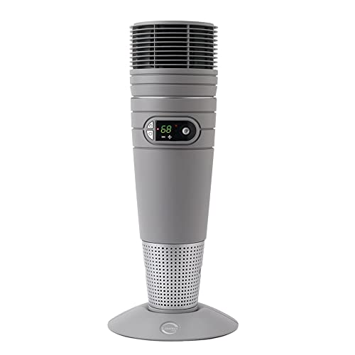 Lasko 6462 Full Circle Warmth Portable Electric 1500 Watt Oscillating Ceramic Tower Heater With Remote And Adjustable Thermostat, 2 Pack #TOP1