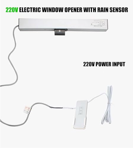 Abridor de ventanas eléctricos con interruptor de pared y motor para ventilación de techo 5