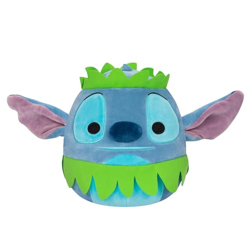 Squishmallows Stitch Hula Skirt doudou ultra doux à câliner