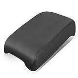 Auto Dynasty - Factory Style Front Center Console Lid Armrest Cover Skin Compatible with Lexus LS430 2001-2006, Black