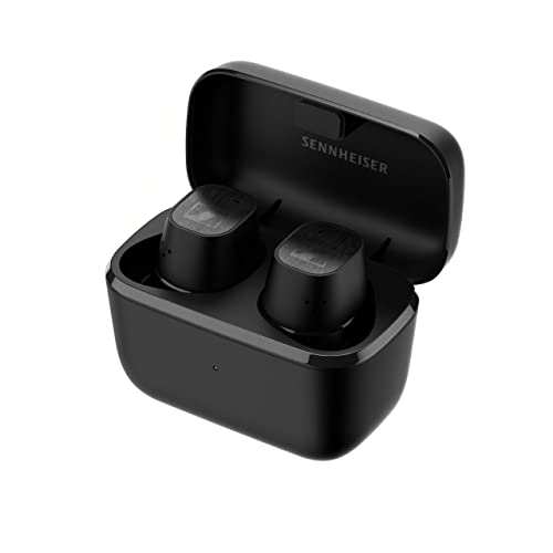 Sennheiser CX Plus True Wireless Special Edition – Bluetooth-In-Ear-Kopfhörer: Musikhören und Telefonieren mit Active Noise Cancellation, mattschwarz