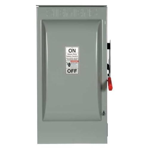 Siemens HNF364R 200-Amp 3 Pole 600-volt 3 Wire Non-Fused Heavy Duty Safety Switches