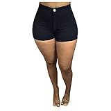 Hose für Damen, Mittelsommer, flexibel, mit Reißverschluss, einfarbig, Hochzeitstag, FF724, Schwarz , Medium