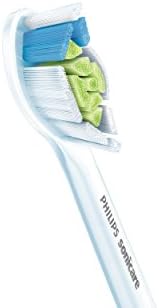 Philips Sonicare Diamond Clean Replacement Toothbrush Heads, Hx6062/65, Brushsync Technology, White, 2 count