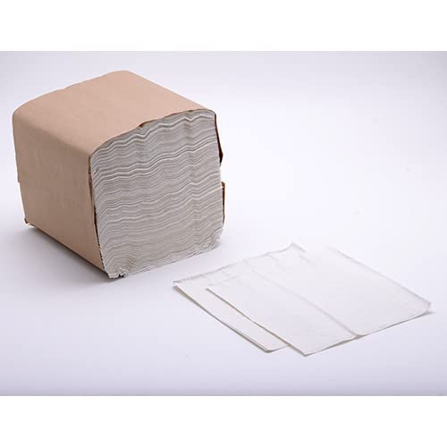 Tork 47761217 Value 1/4 Fold Napkin, 8-1/2"Wx8-1/2"D, White
