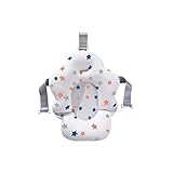 【Guter Helfer für Eltern】 Die Baby-Badematte kann den Kopf und den Hals des Babys bequem stützen, die Sicherheit beim Baden erhöhen und dem Baby helfen, die Badezeit zu genießen. Eltern können ihre Hände befreien, ohne das Baby ständig zu halten.