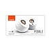 Creative Pebble 2.0 USB-Powered Desktop Speakers with Far-Field Drivers and Passive Radiators for PCs and Laptops (White)