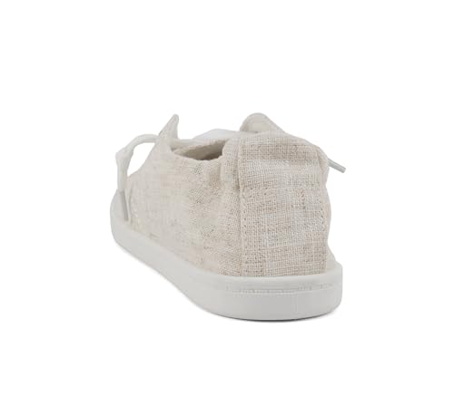 Image of Soda Flat Women Shoes Linen Canvas Slip On Sneakers Lace Up Style Loafers Zig-S