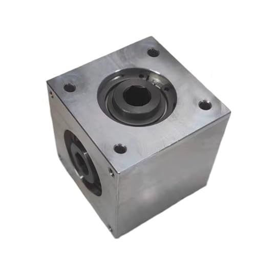 Angle Steering 1 to 1 90 Degree Steering Corner Device Dual Output Shaft Steering Gearbox 8mm Hole Commutator Angle Reducer Driving Change(10mm Hole)