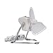 Caframo Chinook. 2-Speed Desk Fan. Cage Free, Easy to Clean. White