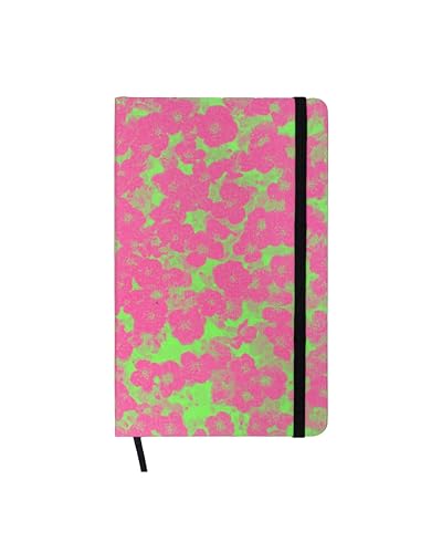 Moleskine Custom Edition Notebook, Hard Cover, Ruled, Large (5" x 8.25"), Fluorescent Pink/Green, 240 Pages - Image 2