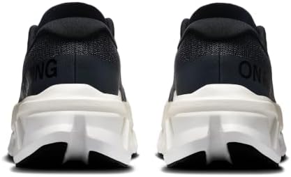 On Women's Cloudmonster 3 Hyper Road Running Shoes, Black/Ivory, Size 8 - 4