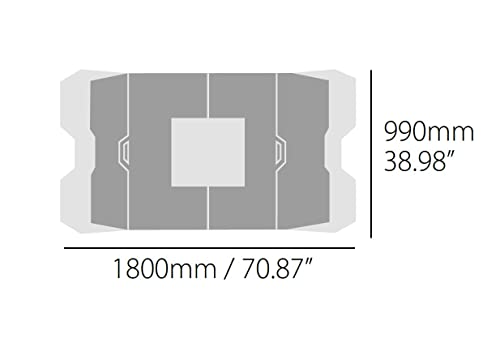 POLISPORT 8982200006 - Tappetino pieghevole in
