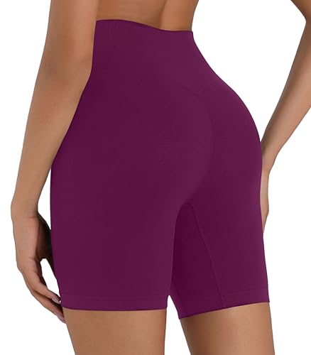 Image of Sunzel Women's Scrunch Butt Biker Shorts, High Waist, No Front Seam